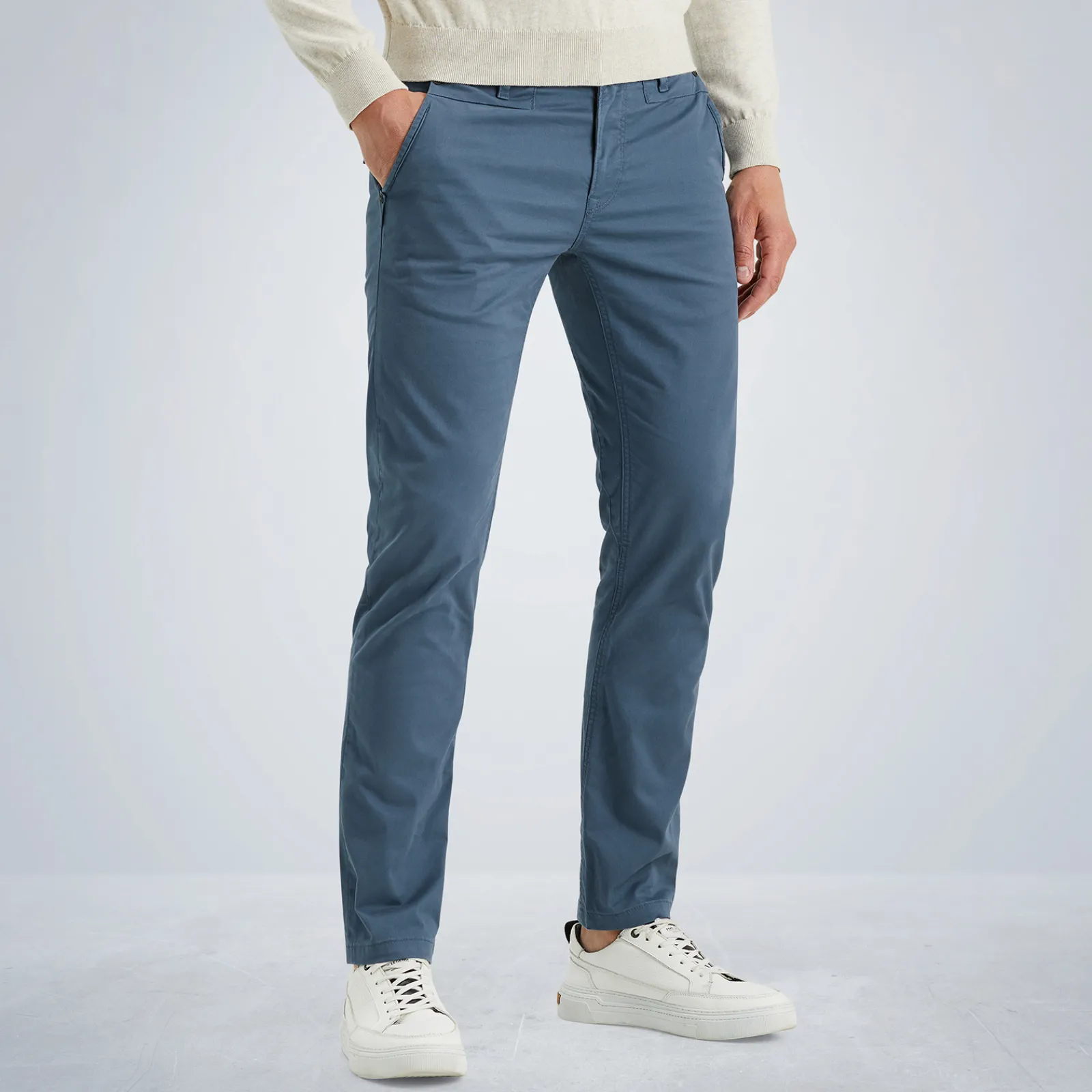PME Legend American Classic Regular Fit Chino Blauw Discount
