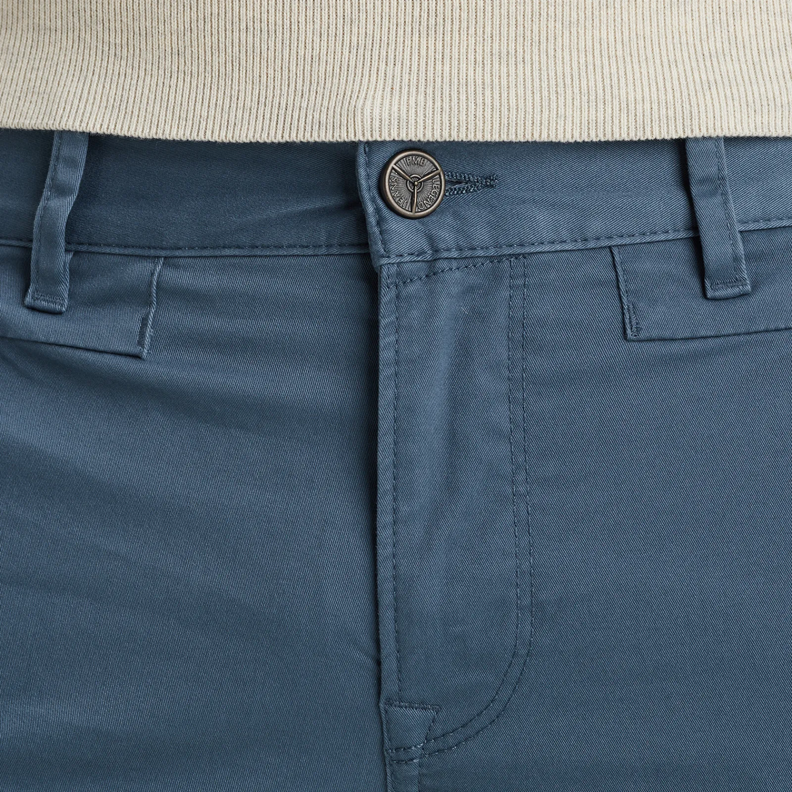 PME Legend American Classic Regular Fit Chino Blauw Discount