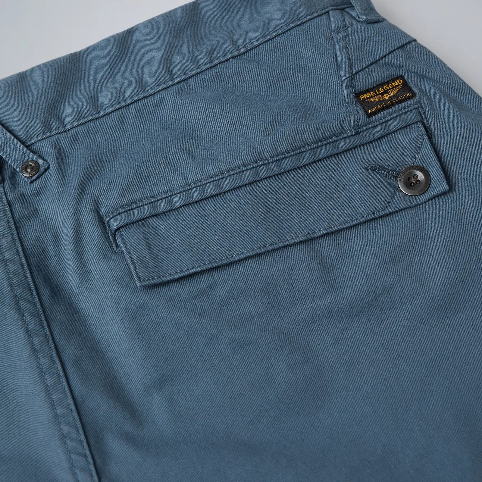 PME Legend American Classic Regular Fit Chino Blauw Discount