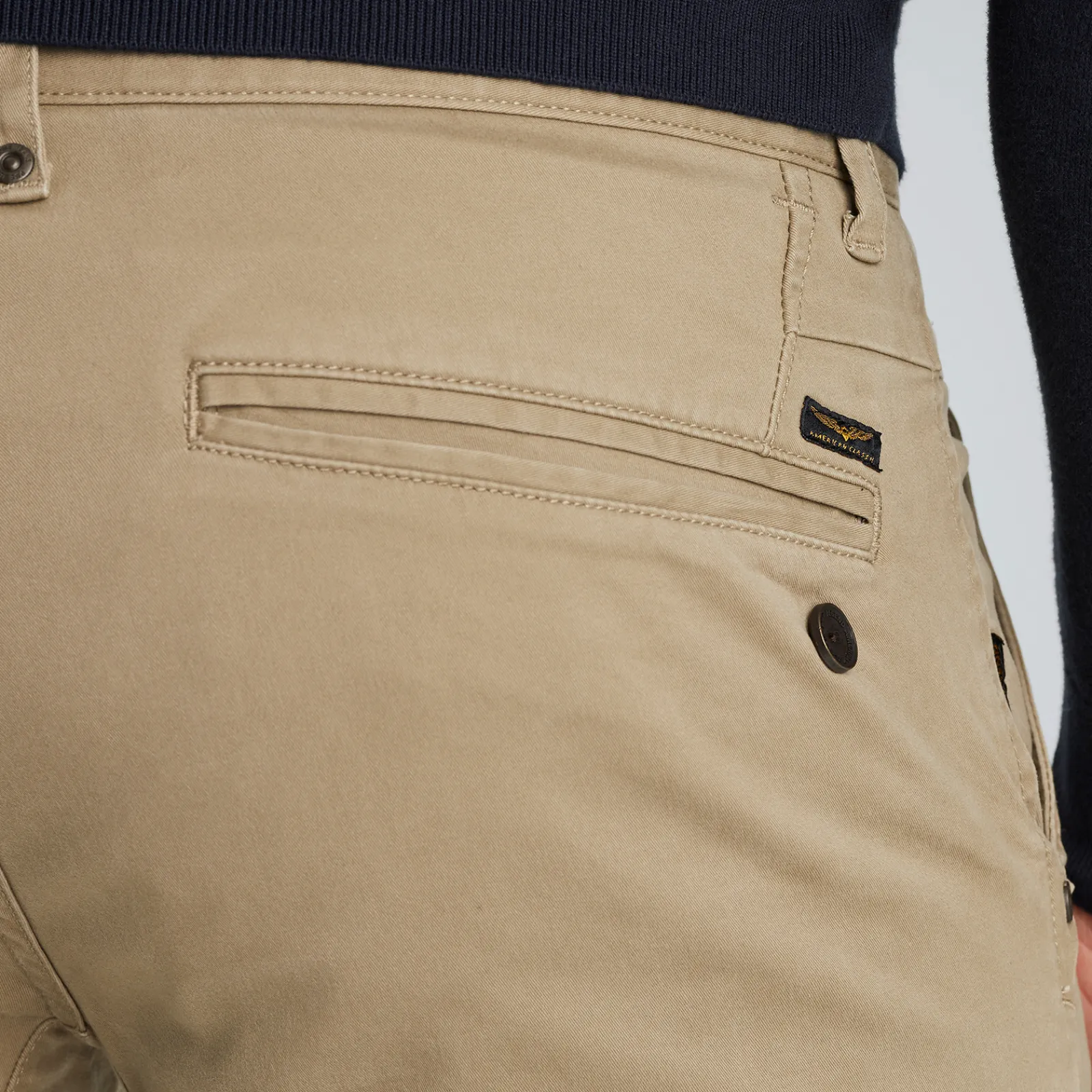 PME Legend American Classic Regular Fit Chino Beige Best Sale