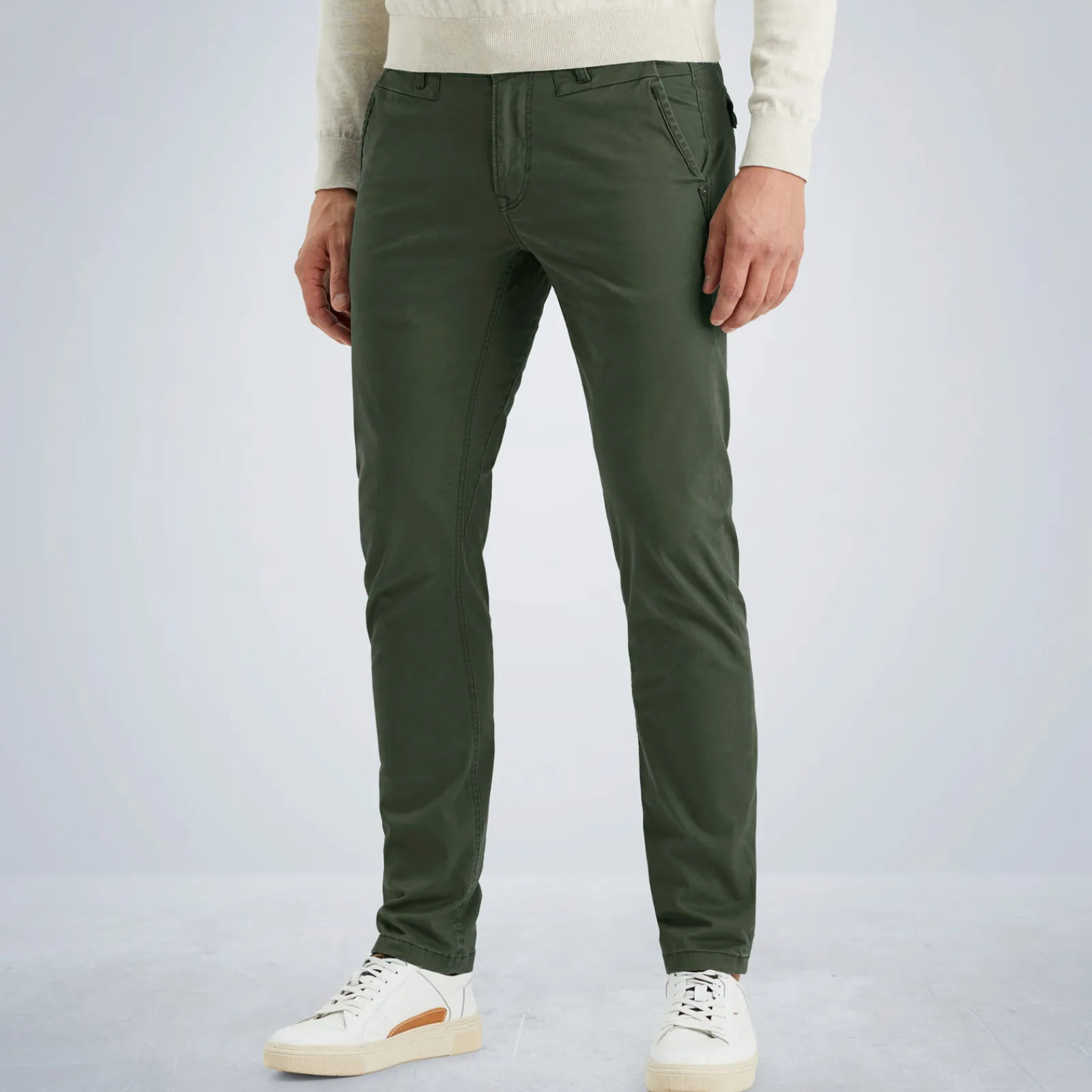 PME Legend American Classic Regular Fit Chino Groen Clearance