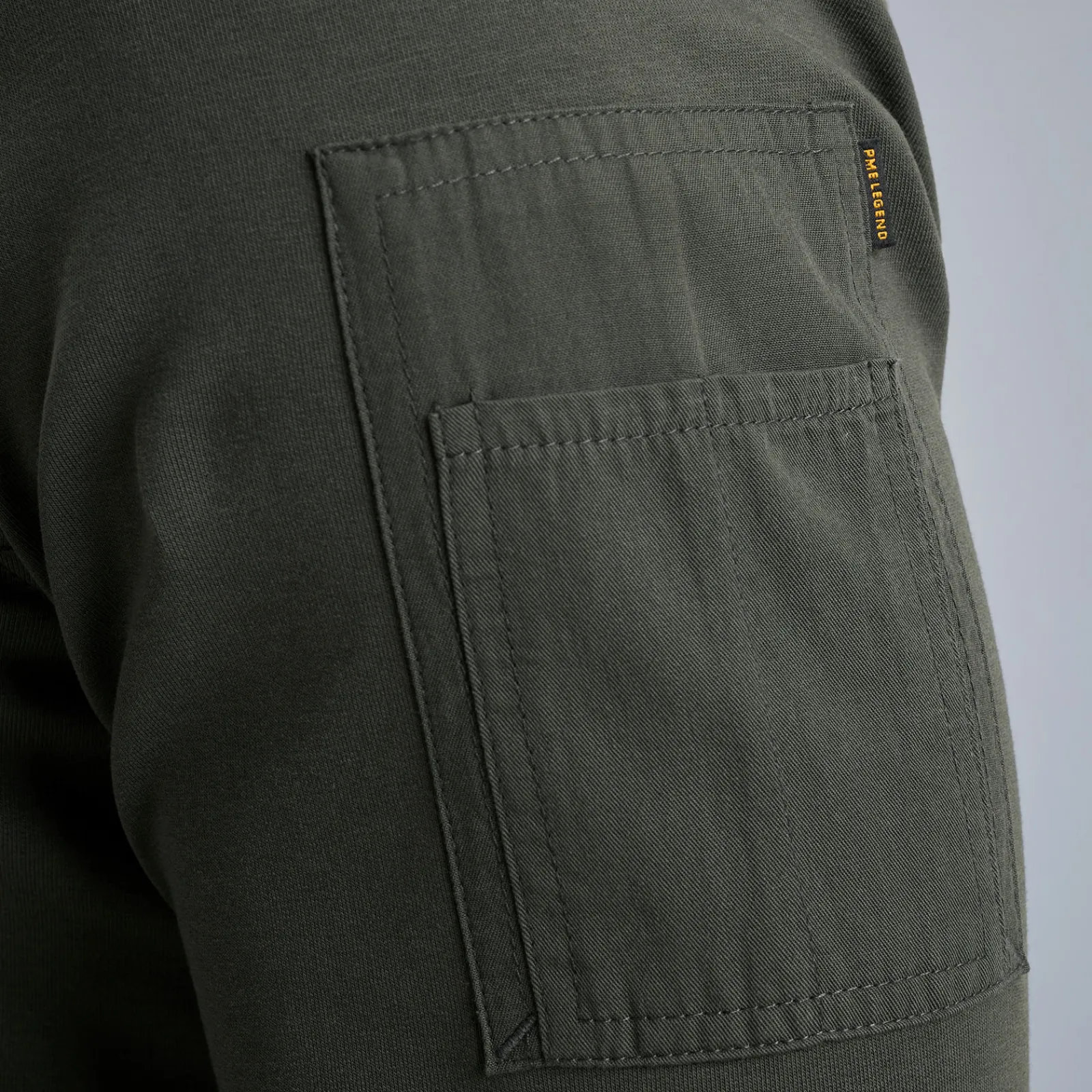 PME Legend American Classic Sweatshirt Groen Fashion