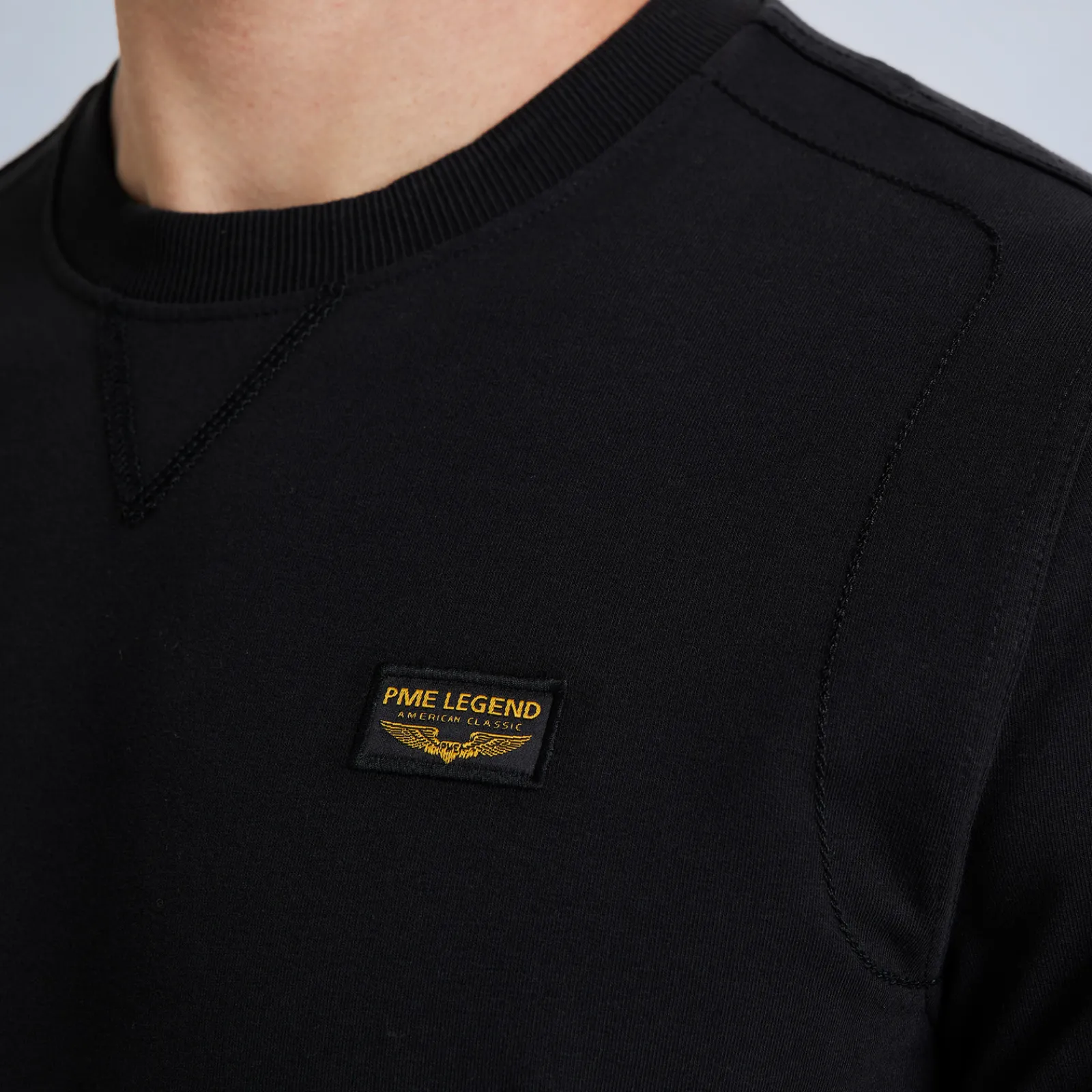 PME Legend American Classic Sweatshirt Zwart Best Sale