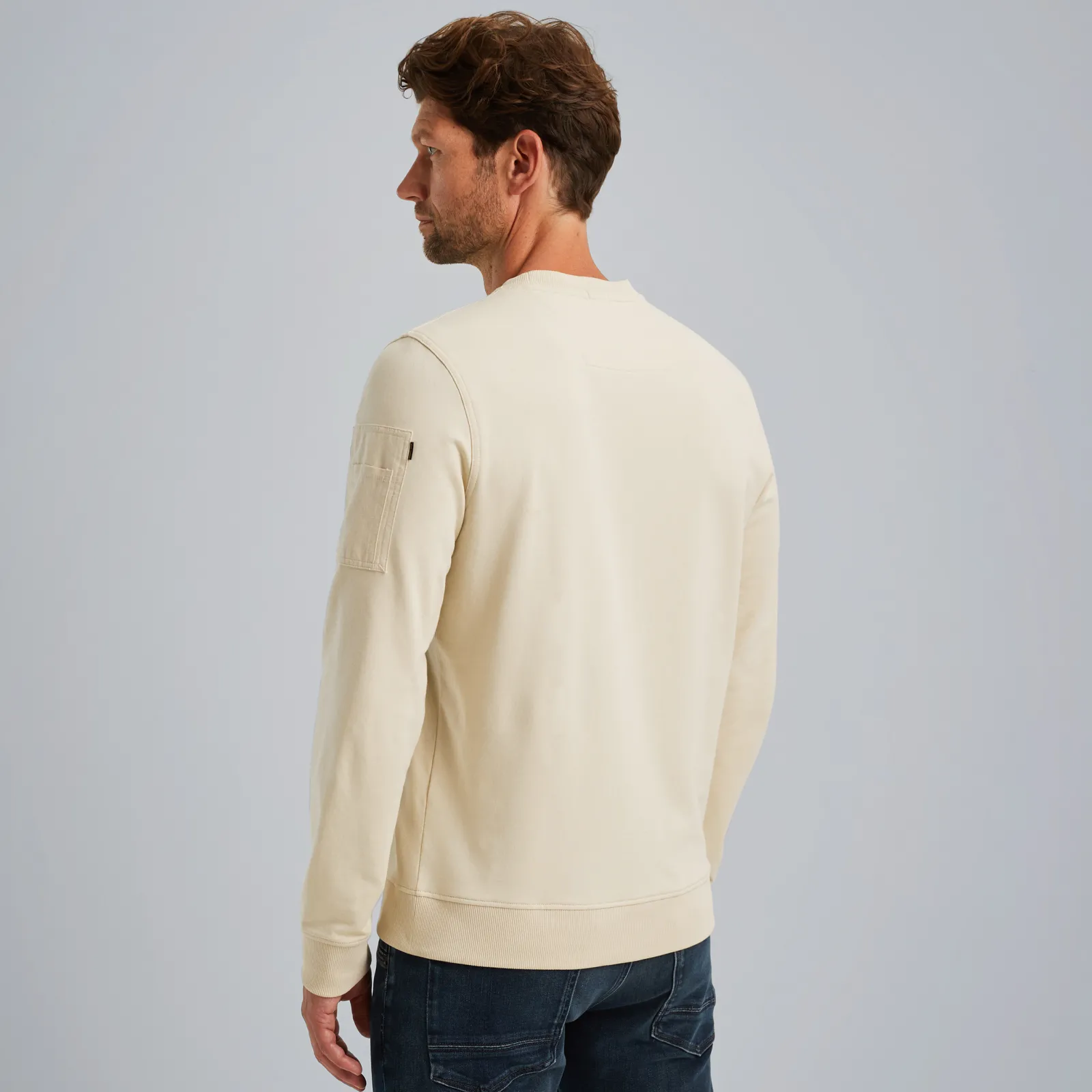 PME Legend American Classic Sweatshirt Beige Discount