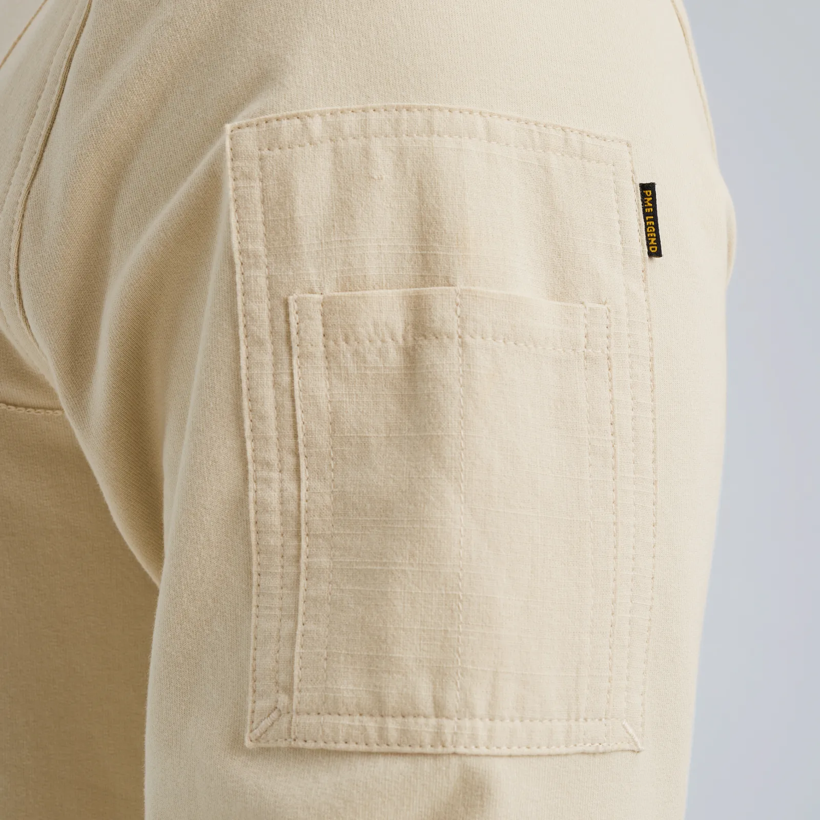 PME Legend American Classic Sweatshirt Beige Discount