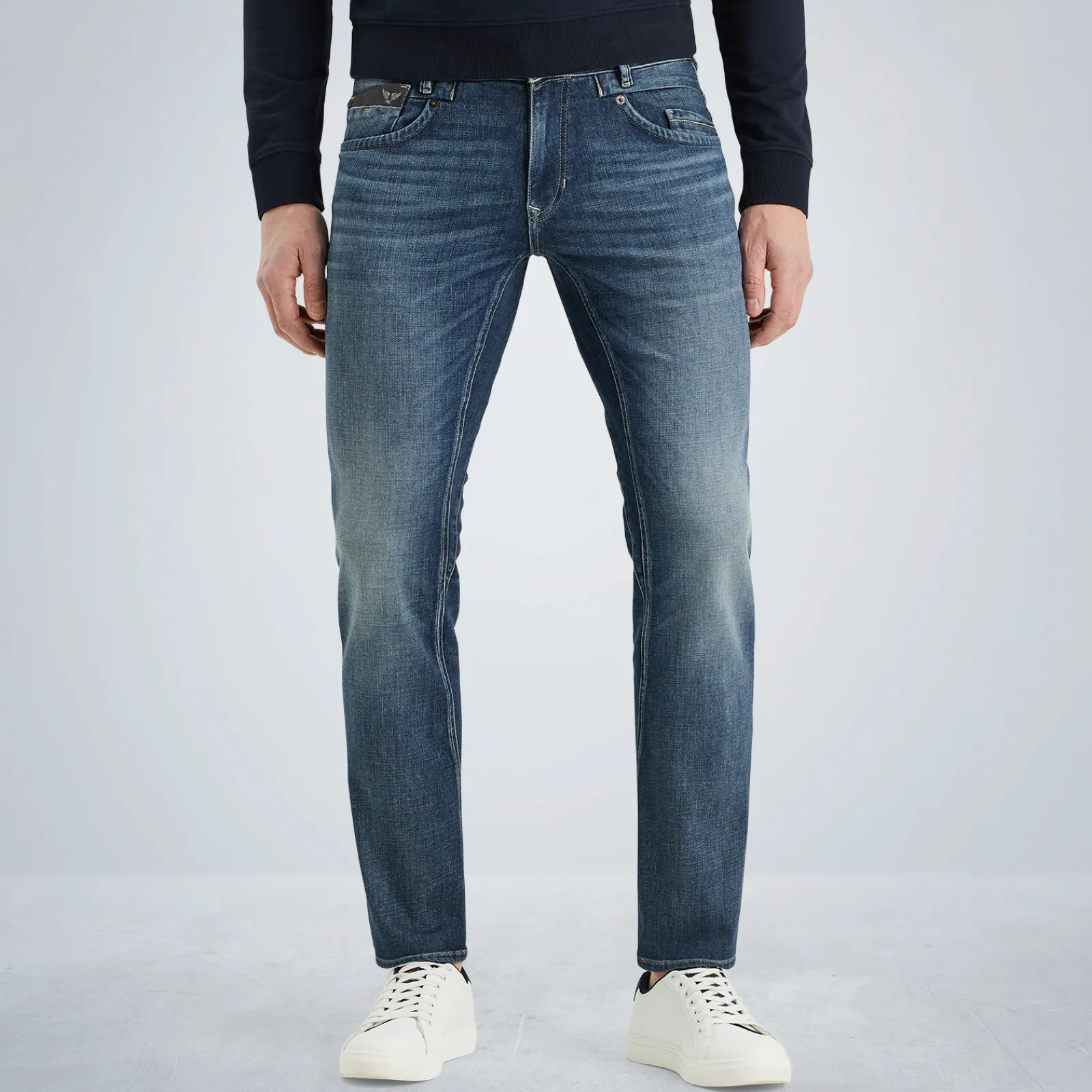 PME Legend Commander 3.0 Relaxed Fit Jeans Blauw Flash Sale