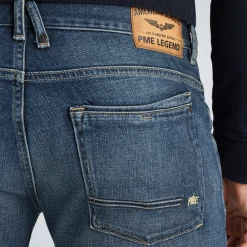 PME Legend Commander 3.0 Relaxed Fit Jeans Blauw Flash Sale
