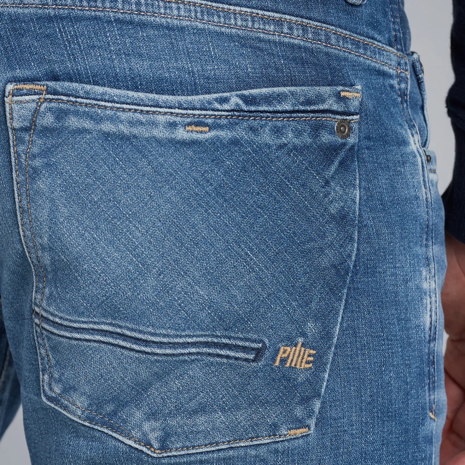 PME Legend Commander 3.0 Relaxed Fit Jeans Blauw Fashion