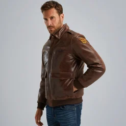PME Legend Eagle Eye Leren Jas Bruin Best