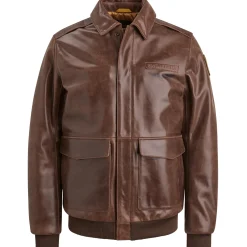 PME Legend Eagle Eye Leren Jas Bruin Best