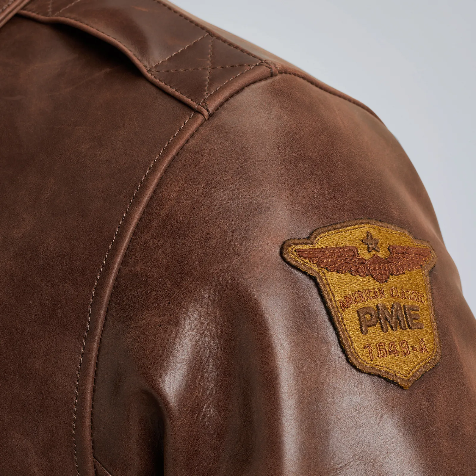 PME Legend Eagle Eye Leren Jas Bruin Best