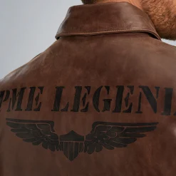 PME Legend Eagle Eye Leren Jas Bruin Best