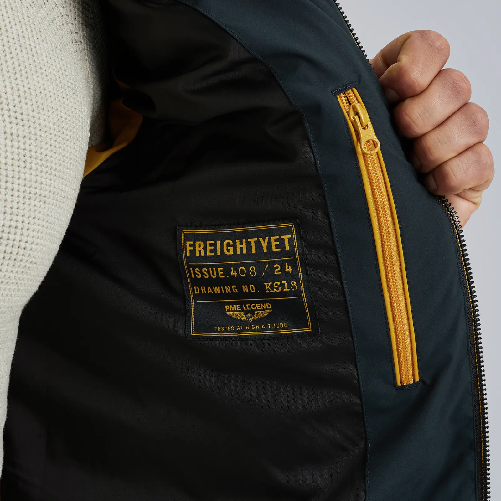 PME Legend Freightyet Jas Blauw Shop