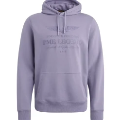 PME Legend Hoodie Met Artwork Paars Discount