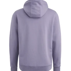 PME Legend Hoodie Met Artwork Paars Discount