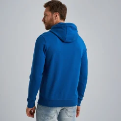 PME Legend Hoodie Met Artwork Blauw Sale