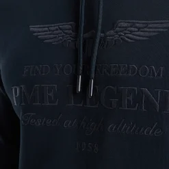PME Legend Hoodie Met Artwork Blauw Clearance