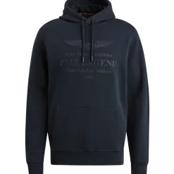 PME Legend Hoodie Met Artwork Blauw Clearance