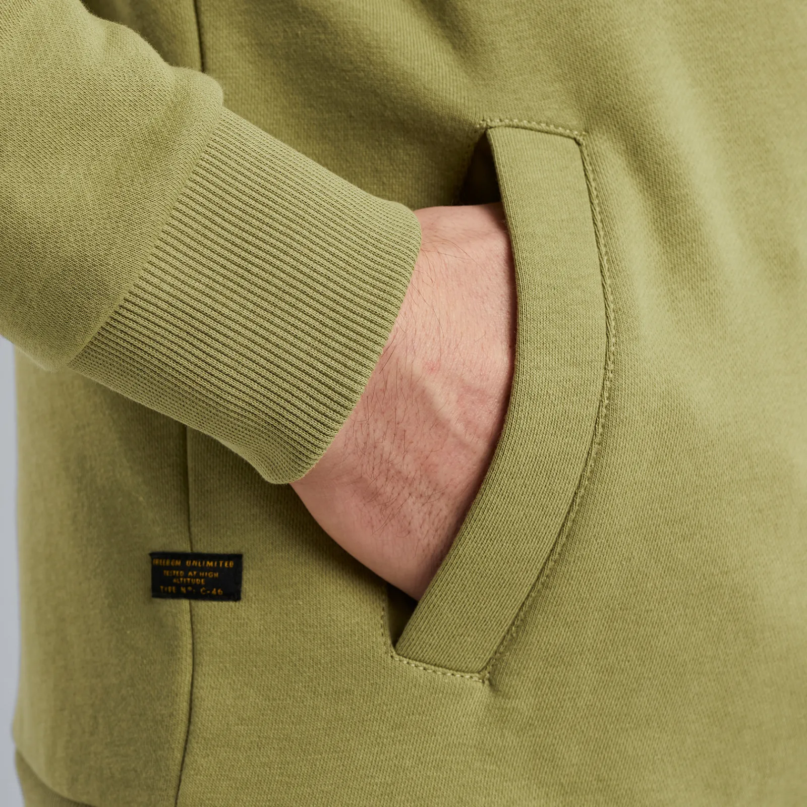 PME Legend Hoodie Van Terry Sweatstof Groen Fashion