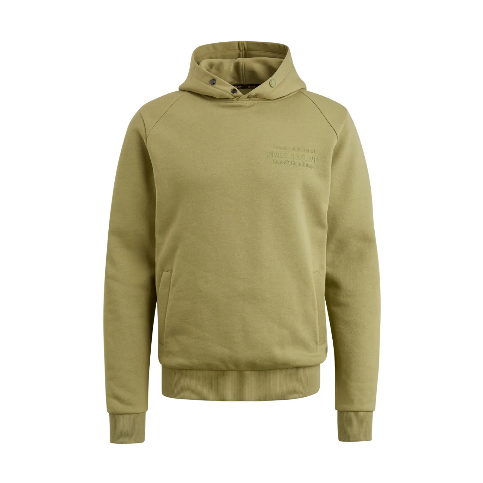 PME Legend Hoodie Van Terry Sweatstof Groen Fashion