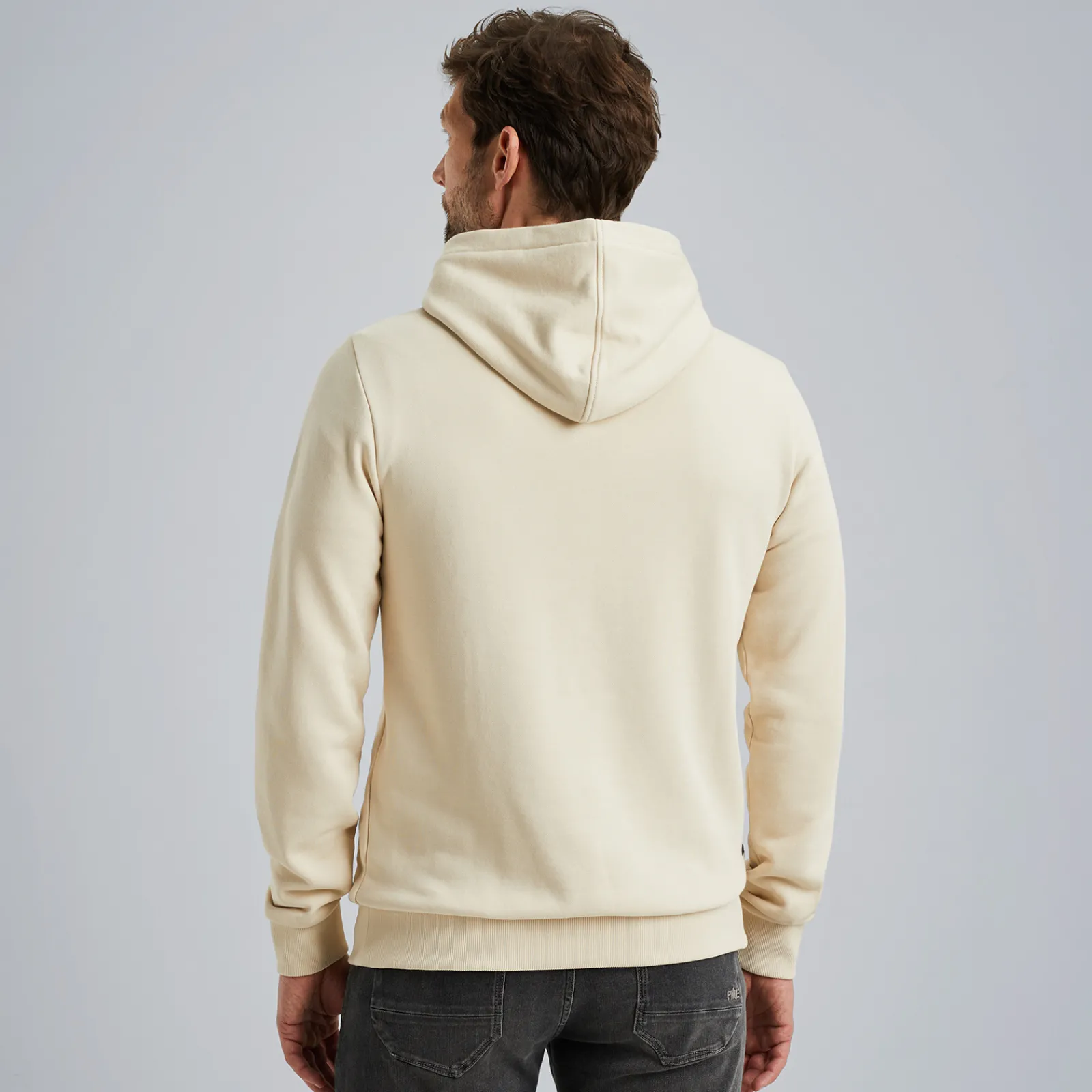 PME Legend Hoodie Van Terry Sweatstof Beige Hot