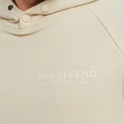 PME Legend Hoodie Van Terry Sweatstof Beige Hot