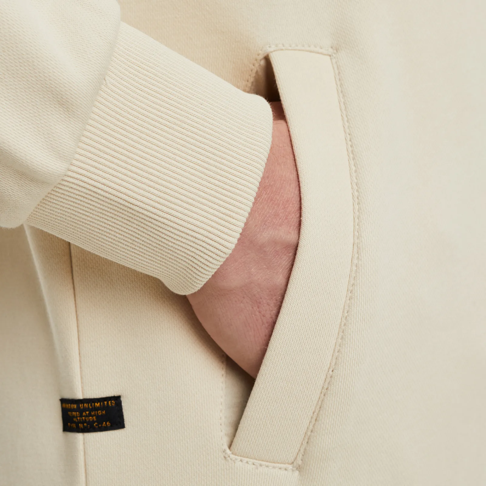 PME Legend Hoodie Van Terry Sweatstof Beige Hot