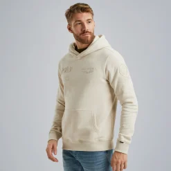 PME Legend Hoodie Van Terry Sweatstof Beige Best Sale