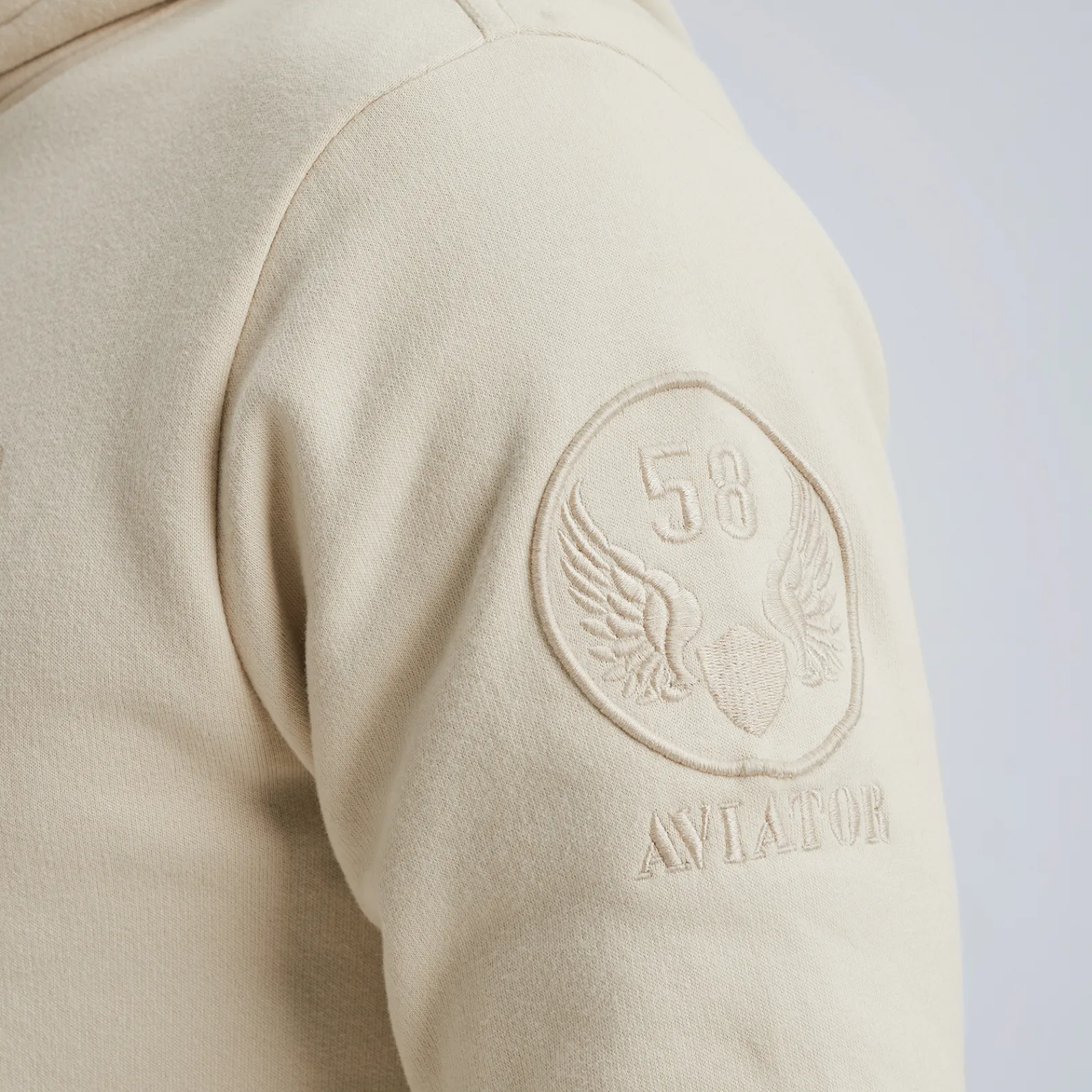 PME Legend Hoodie Van Terry Sweatstof Beige Best Sale