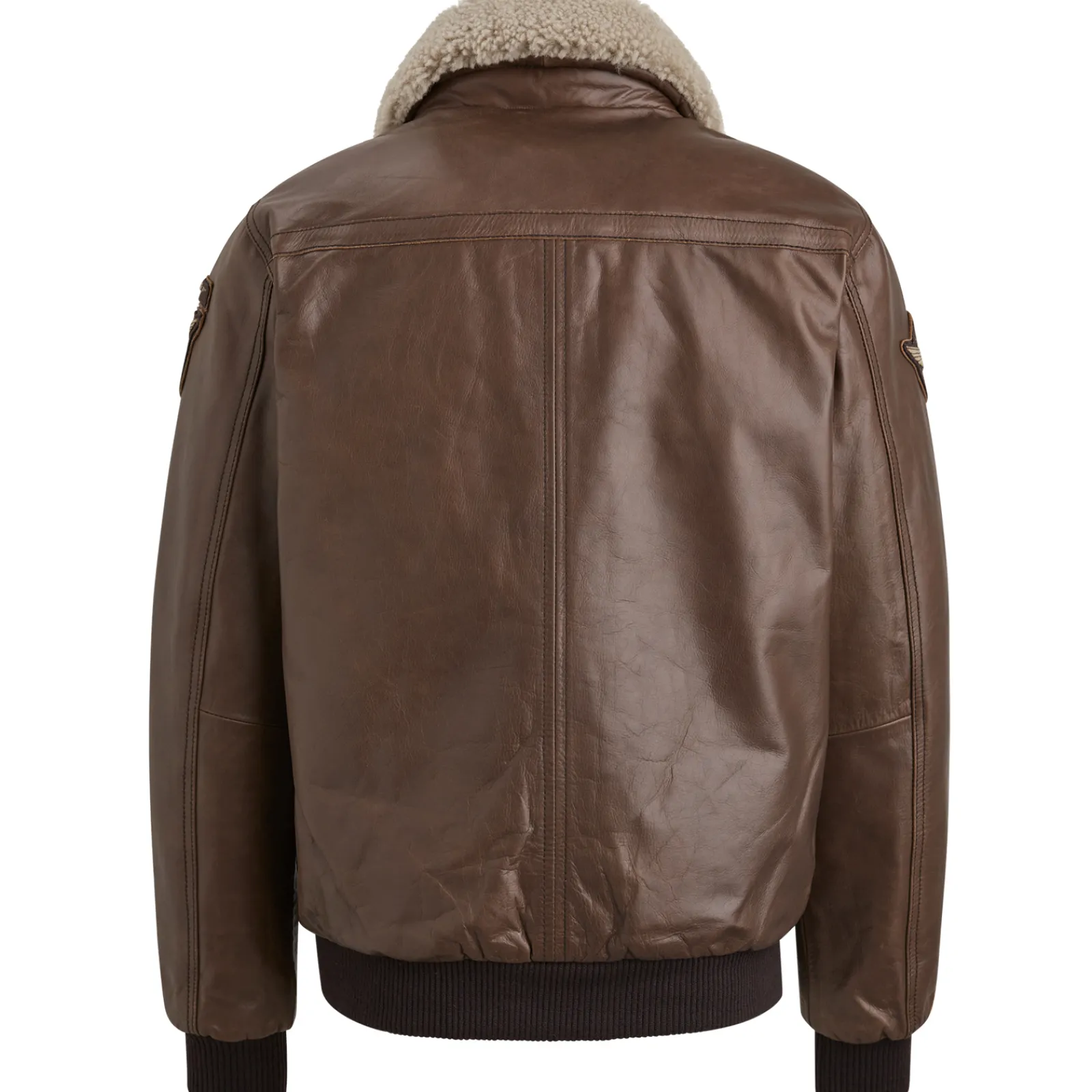 PME Legend Hudson Leren Jas Bruin Sale
