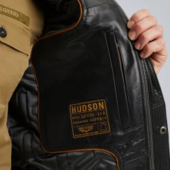 PME Legend Hudson Leren Jas Zwart Hot