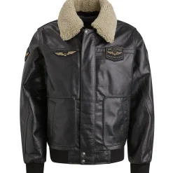 PME Legend Hudson Leren Jas Zwart Hot