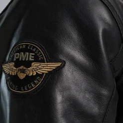 PME Legend Hudson Leren Jas Zwart Hot