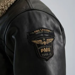 PME Legend Hudson Leren Jas Zwart Hot