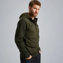 PME Legend Hybrid Jacket Met Capuchon Groen Best