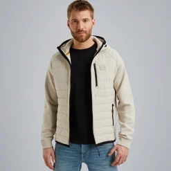 PME Legend Hybrid Jacket Met Capuchon Beige Store