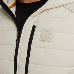 PME Legend Hybrid Jacket Met Capuchon Beige Store