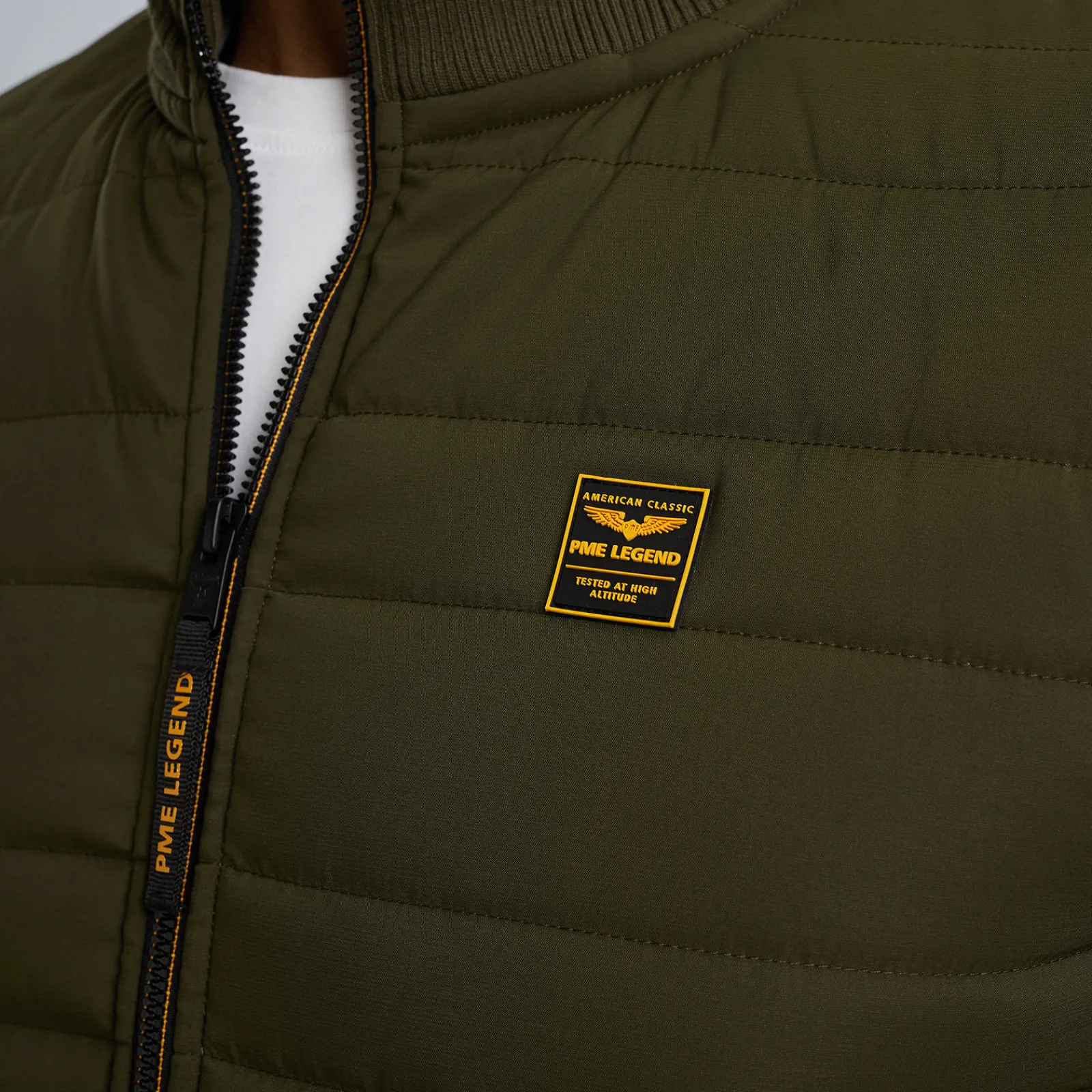 PME Legend Hybrid Jacket Met Ritssluiting Groen Online