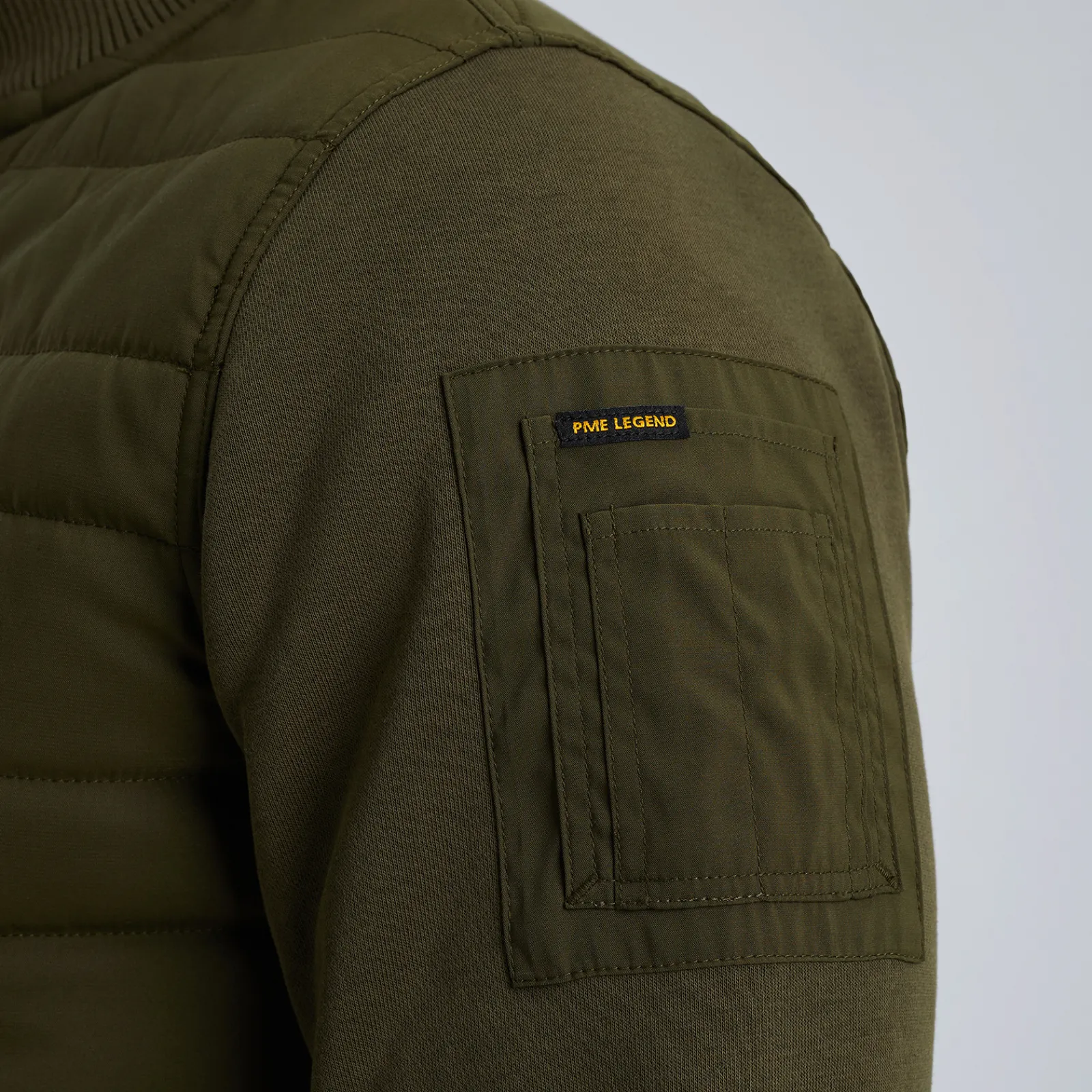 PME Legend Hybrid Jacket Met Ritssluiting Groen Online