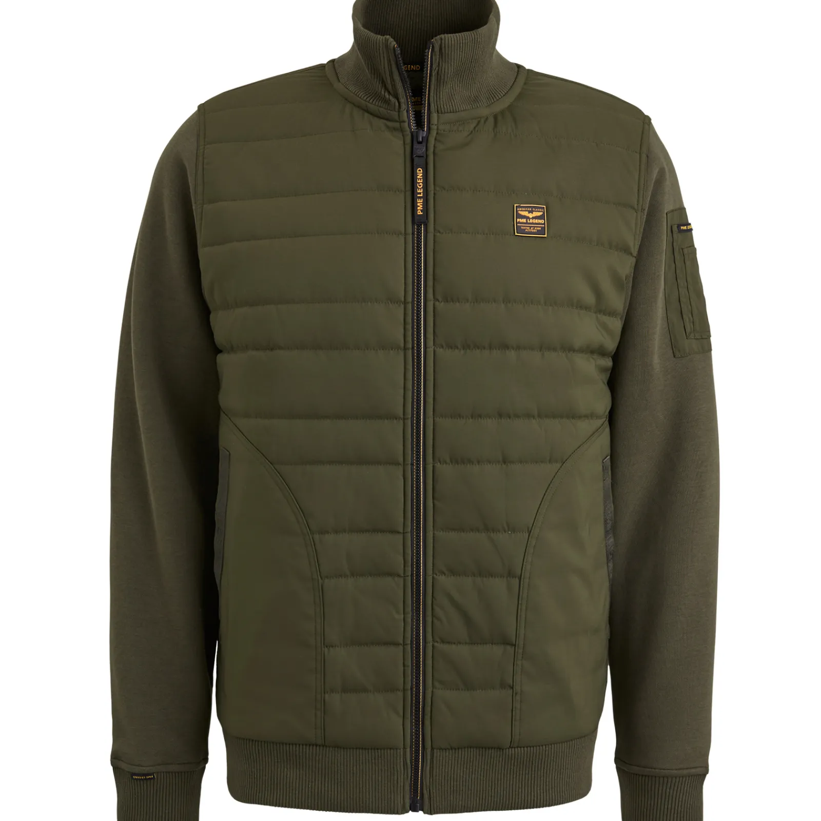 PME Legend Hybrid Jacket Met Ritssluiting Groen Online