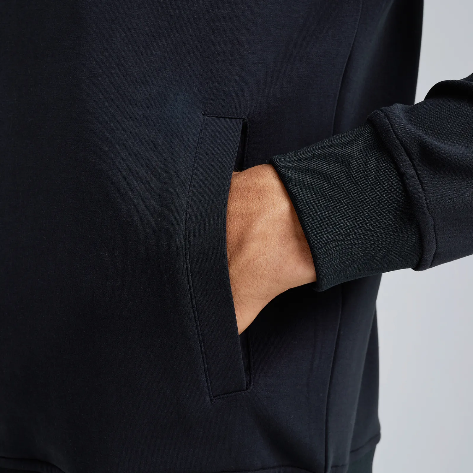 PME Legend Hybrid Jacket Van Een Materiaalmix Blauw Best