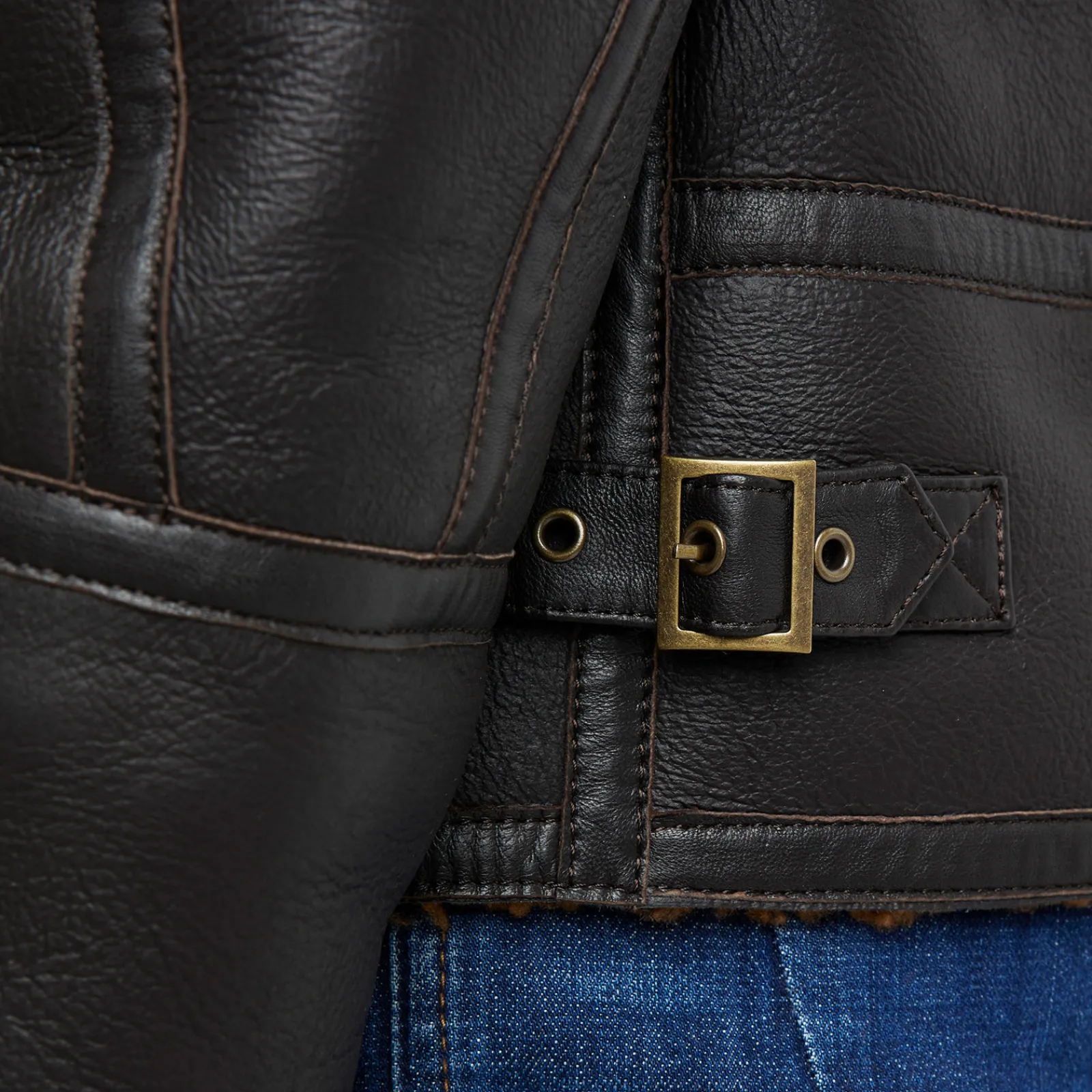PME Legend Lammy Sheepskin Jacket Bruin Discount