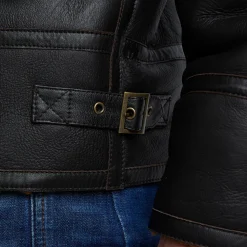 PME Legend Lammy Sheepskin Jacket Bruin Outlet