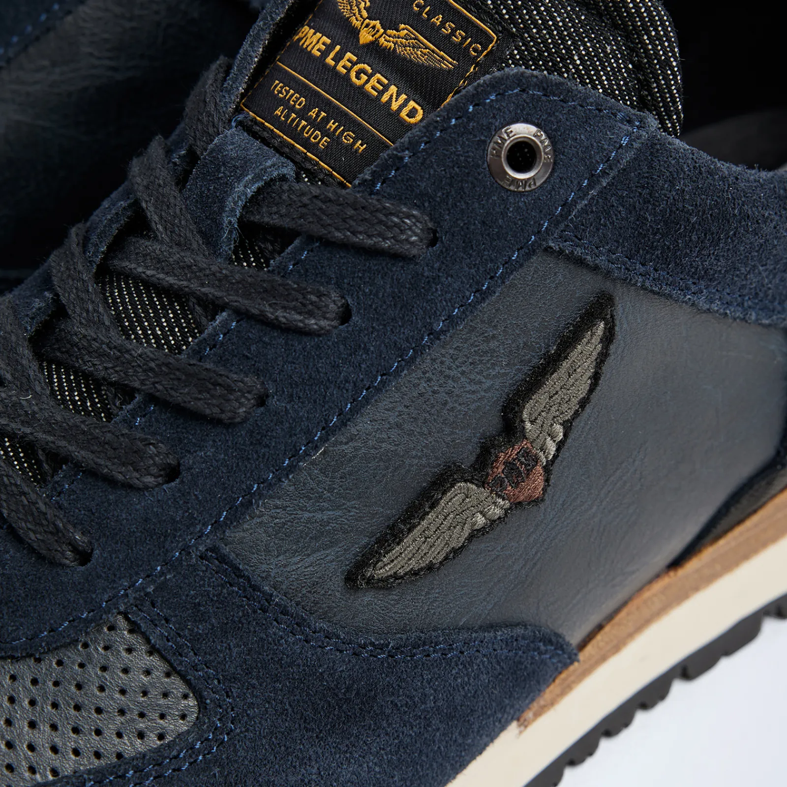 PME Legend Lockster Sneakers Blauw Fashion