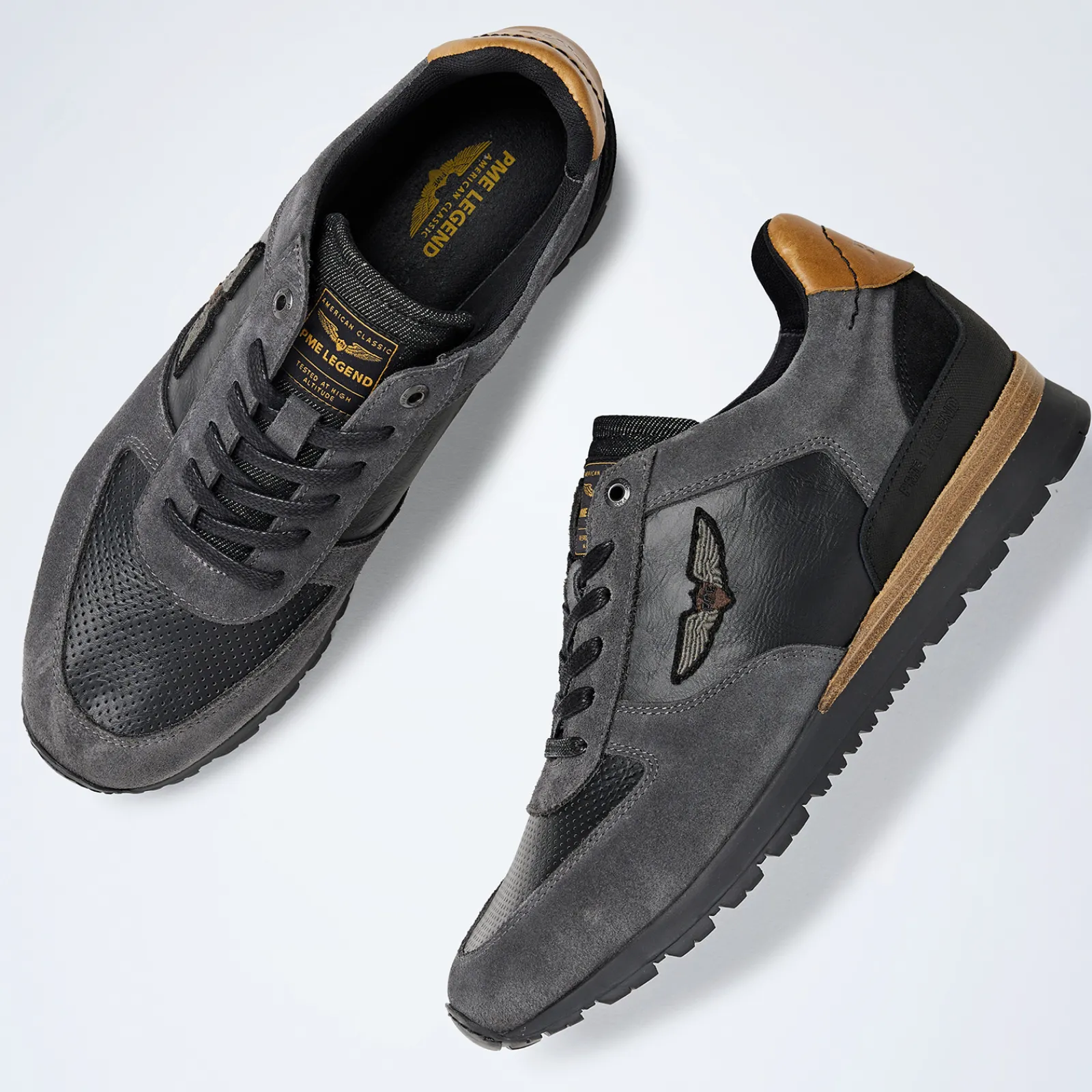PME Legend Lockster Sneakers Grijs Store