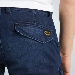 PME Legend Nordrop Tapered Fit Cargo Shorts Blauw Discount