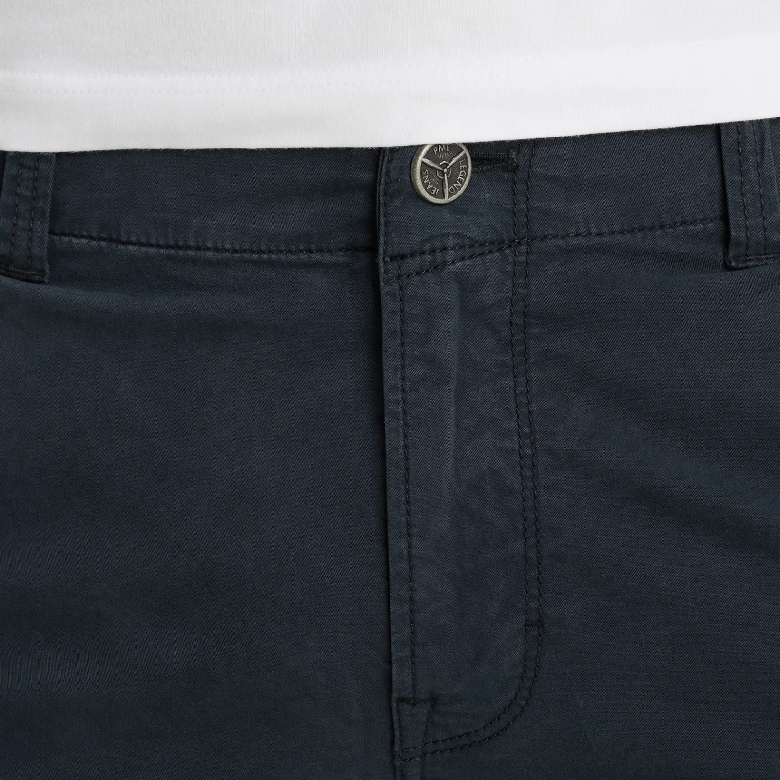 PME Legend Nordrop Tapered Fit Cargo Shorts Blauw Sale