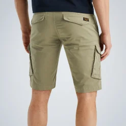 PME Legend Nordrop Tapered Fit Cargo Shorts Kaki Flash Sale