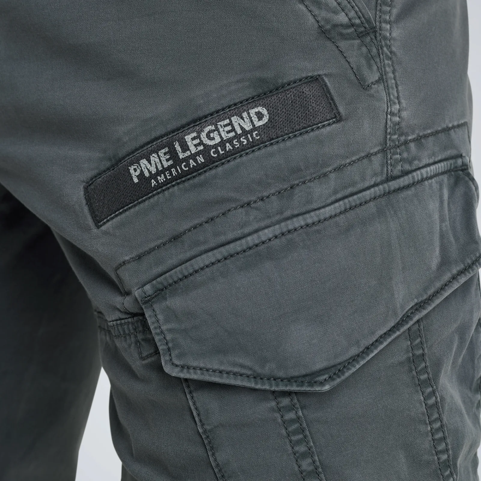 PME Legend Nordrop Tapered Fit Cargo Shorts Grijs Discount