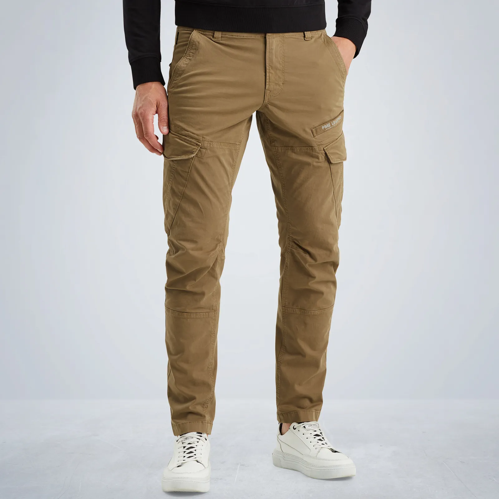 PME Legend Nordrop Tapered Fit Cargo Broek Bruin Cheap